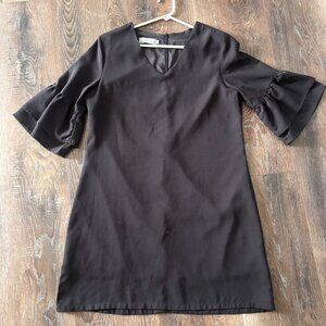 Black 3/4 sleeve Dress